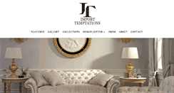 Desktop Screenshot of import-temptations.com